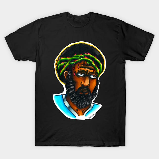 Jesus T-Shirt by Golden Stag Designs